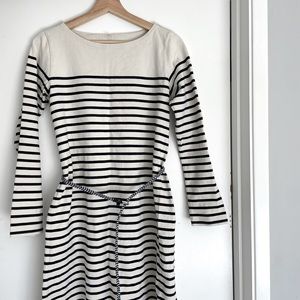 Long sleeve mini dress